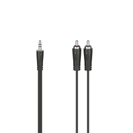 HAMA 205110, FIC 3,5MM JACK-2RCA ÖSSZEKÖTŐKÁBEL 1,5M