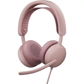LOGITECH Fejhallgató 2.0 - Zone Wired 2 Mikrofonos, Rózsaszín