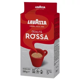 Kávé, pörkölt, őrölt, 250 g, LAVAZZA &quot;Rossa&quot;