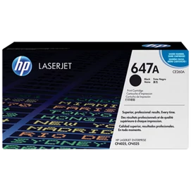 HP CE260A Toner Black 8.500 oldal kapacitás No.647A