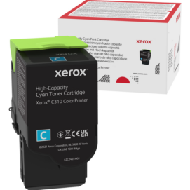 Xerox C310,C315 toner Cyan 5500 oldalra