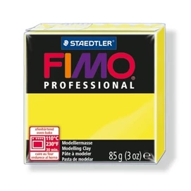 Gyurma, 85 g, égethető, FIMO &quot;Professional&quot;, sárga