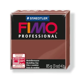 Gyurma, 85 g, égethető, FIMO &quot;Professional&quot;, csokoládé