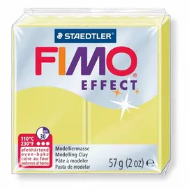 Gyurma, 57 g, égethető, FIMO "Effect", citrin