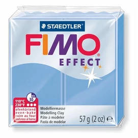 Gyurma, 57 g, égethető, FIMO &quot;Effect&quot;, kékachát