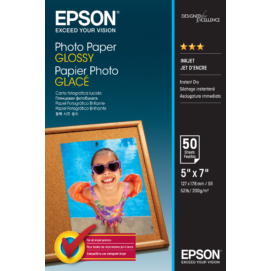 Epson fényes fotópapír (13x18, 50 lap, 200g)
