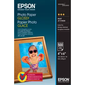 Epson fényes fotópapír (10x15, 500 lap, 200g)