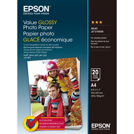 Epson fényes fotópapír (A4, 20 lap, 183g)