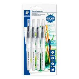 Ecsetkészlet, vízzel tölthető, STAEDTLER, &quot;949&quot;, 4 különböző méret