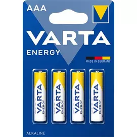 Elem, AAA mikro, 4 db, VARTA "Energy"