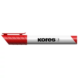 Tábla- és flipchart marker, 3 mm, kúpos, KORES &quot;K-Marker XW1&quot;, piros