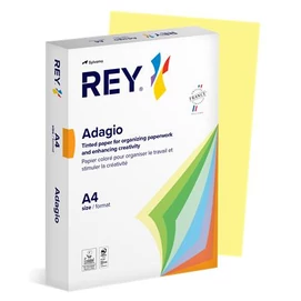 Másolópapír, színes, A3, 80 g, REY "Adagio", pasztell sárga
