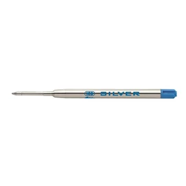 Golyóstollbetét, 0,8 mm, góliát, ICO &quot;Silver&quot;, kék