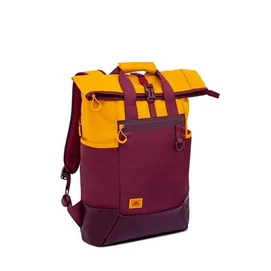 Notebook hátizsák, 15,6&quot;, rolltop, 25L, RIVACASE &quot;5321 Dijon&quot;, bordó