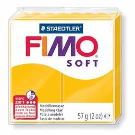 Gyurma, 57 g, égethető, FIMO &quot;Soft&quot;, napsárga