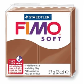 Gyurma, 57 g, égethető, FIMO &quot;Soft&quot;, karamell