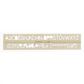 Betűsablon, 20 mm, KOH-I-NOOR