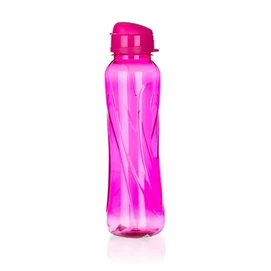 Kulacs, 610 ml, műanyag, rózsaszín, &quot;Slim&quot;