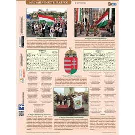 Tanulói munkalap, A4,  STIEFEL &quot;Magyar nemzeti jelképek és ereklyék&quot;
