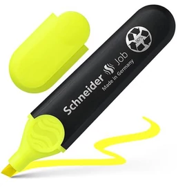 Szövegkiemelő, 1-5 mm, SCHNEIDER &quot;Job 150&quot;, sárga