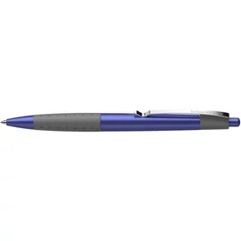 Golyóstoll, 0,5 mm, nyomógombos, SCHNEIDER &quot;Loox&quot;, kék