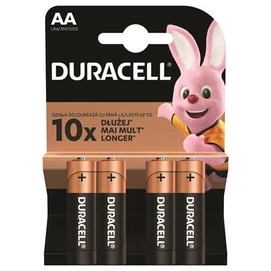 Elem, AA ceruza, 4 db, DURACELL &quot;Basic&quot;