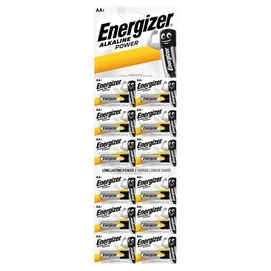 Elem, AA ceruza, 12 db, egyesével téphető, ENERGIZER &quot;Alkaline Power Kartella&quot;