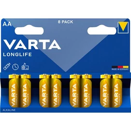 Elem, AA ceruza, 8 db, VARTA &quot;Longlife&quot;