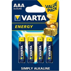 Elem, AAA mikro, 4 db, VARTA &quot;Energy&quot;