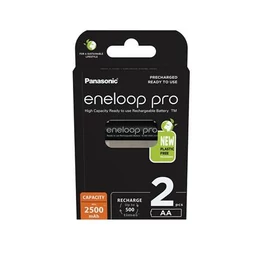 Tölthető elem, AA ceruza, 2x2500 mAh Ni-MH, PANASONIC &quot;Eneloop Pro&quot;
