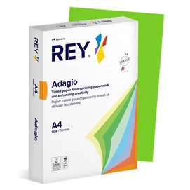 Másolópapír, színes, A4, 80 g, REY &quot;Adagio&quot;, intenzív zöld