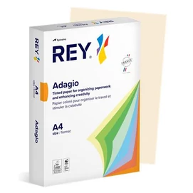 Másolópapír, színes, A4, 80 g, REY &quot;Adagio&quot;, pasztell csontszín