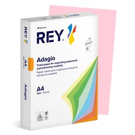 Másolópapír, színes, A4, 80 g, REY &quot;Adagio&quot;, pasztell rózsaszín