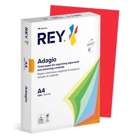 Másolópapír, színes, A4, 80 g, REY &quot;Adagio&quot;, intenzív piros