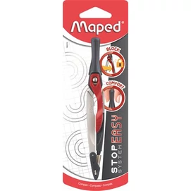Körző, rögzíthető lábakkal, MAPED &quot;Stop System Innovation&quot;