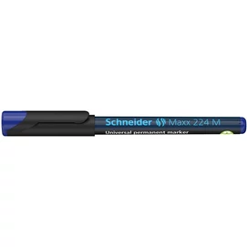 Alkoholos marker, OHP, 1 mm, SCHNEIDER &quot;Maxx 224 M&quot;, kék