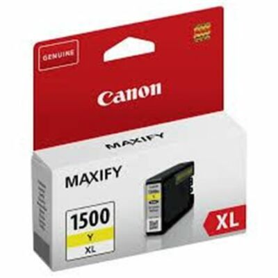 Canon® PGI-1500Y XL eredeti sárga tintapatron, ~900 oldal (pgi1500xl)