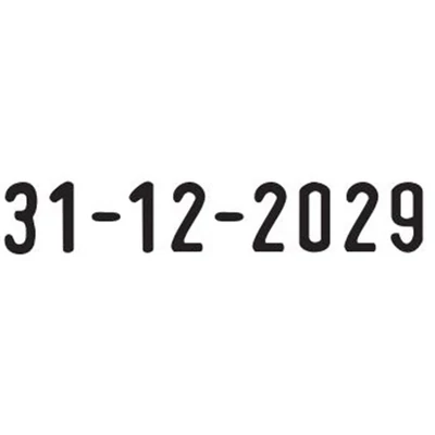 Dátumbélyegző, fordított, TRODAT 