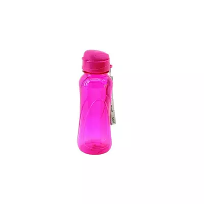 Kulacs, 500 ml, műanyag, pink