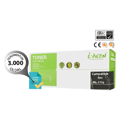 Samsung -hoz,  ML1710 fekete utángyártott toner (~3000 oldal) ML-1710D3 (SCX-4216 kompatibilis)