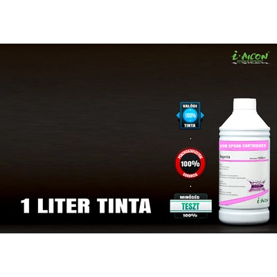 VILÁGOS MAGENTA színű 1000 ml-es univerzális utántöltő i-AICON™ tinta  Brother, Canon, HP, Lexmark tintapatronokhoz