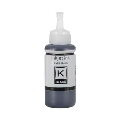 FEKETE színű 100 ml-es univerzális utántöltő tinta  Brother, Canon, Epson, HP, Lexmark tintapatronokhoz