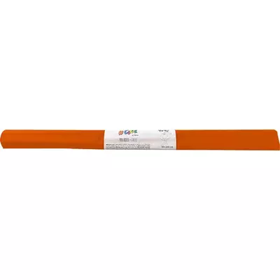 Krepp-papír, 50x200 cm, COOL BY VICTORIA, narancssárga