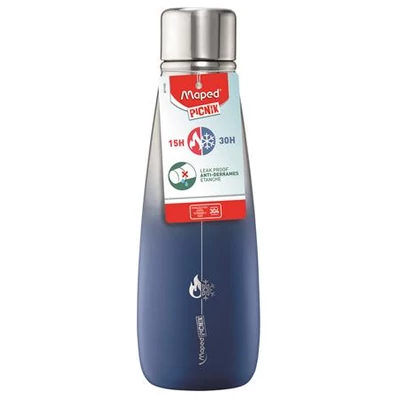 Termosz, duplafalú, 500 ml, rozsdamentes acél, MAPED PICNIK 
