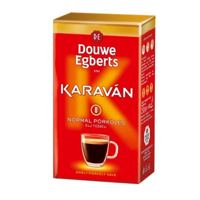 Kávé, pörkölt,őrölt, vákuumos csomagolásban, 225 g, DOUWE EGBERTS 