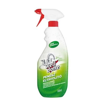 Penészeltávolító, 0,75 l, szórófejes, WELL DONE