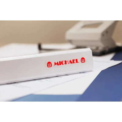 Brother P-Touch TZe-132 laminált szalag– Átlátszó alapon piros, , 12mm széles, 8 méter hosszú