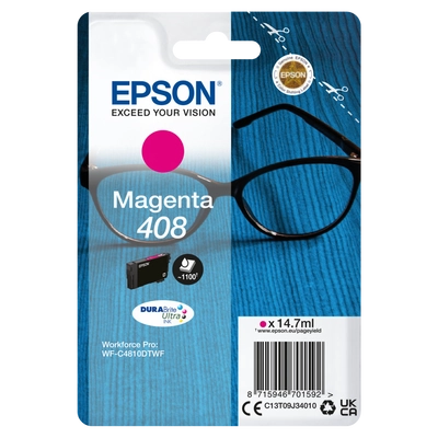 Epson T09J3 Tintapatron Magenta 14,7ml No.408