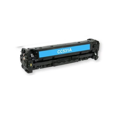 Utángyártott HP CC531A/CF381X/CE411A Toner cián 2.800 oldal kapacitás - -