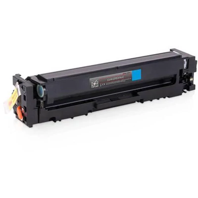 Utángyártott HP CF531AX Toner cián 2.700 oldal kapacitás No.205A  - chip-es
